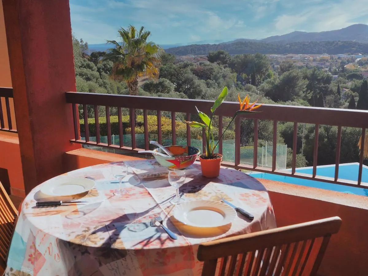 Apartmán Les Terrasses Du Mirage Grand T2 Bormes-les-Mimosas 0*,  Francie